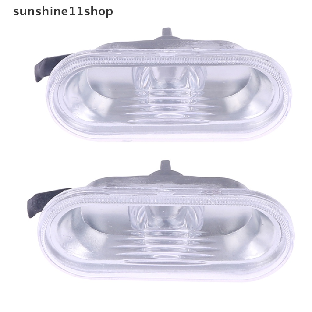 Sho 2Pcs Side Marker Light Housing Warning Clearance Lamp Untuk Bora Golf4 MK4 N