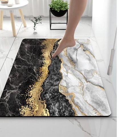 ✱ Keset Gulung Soft Diatomite/ keset marble / keset marmer /  Gulung Cepat Meresap anti slip anti ai