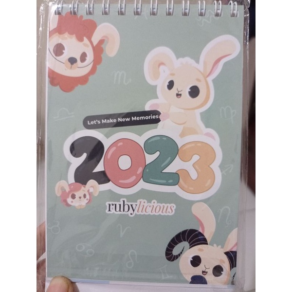 

Kalender Duduk/meja Myrubylicius