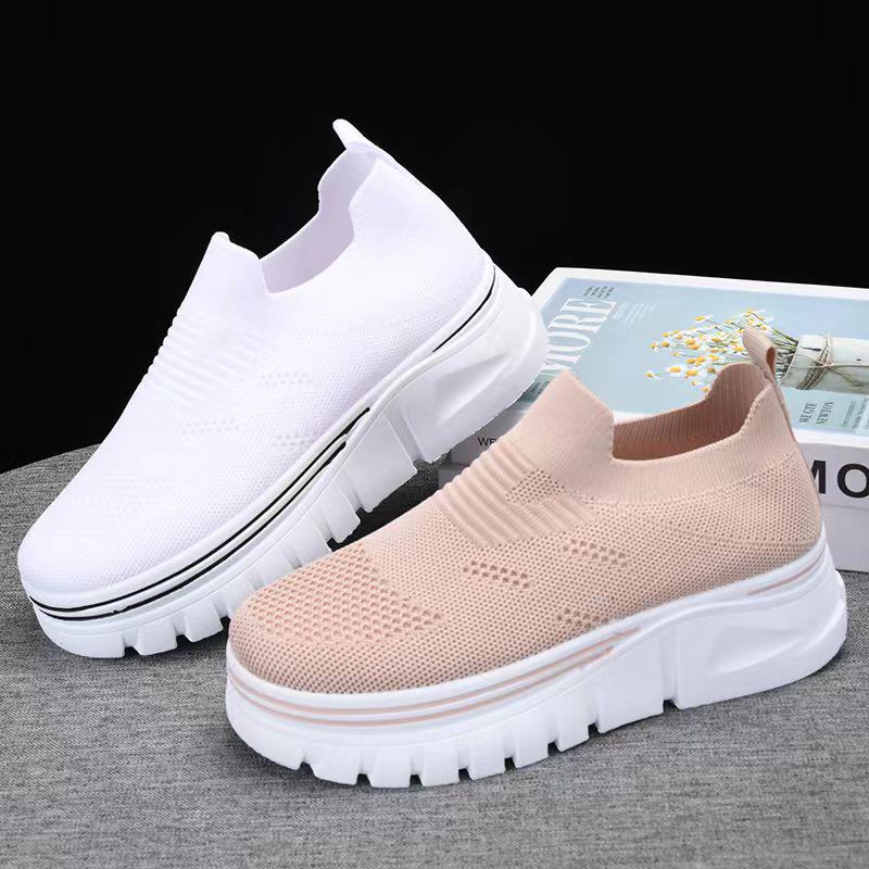 Sepatu Slip-On Tendow Wanita Import Kasual Jogging