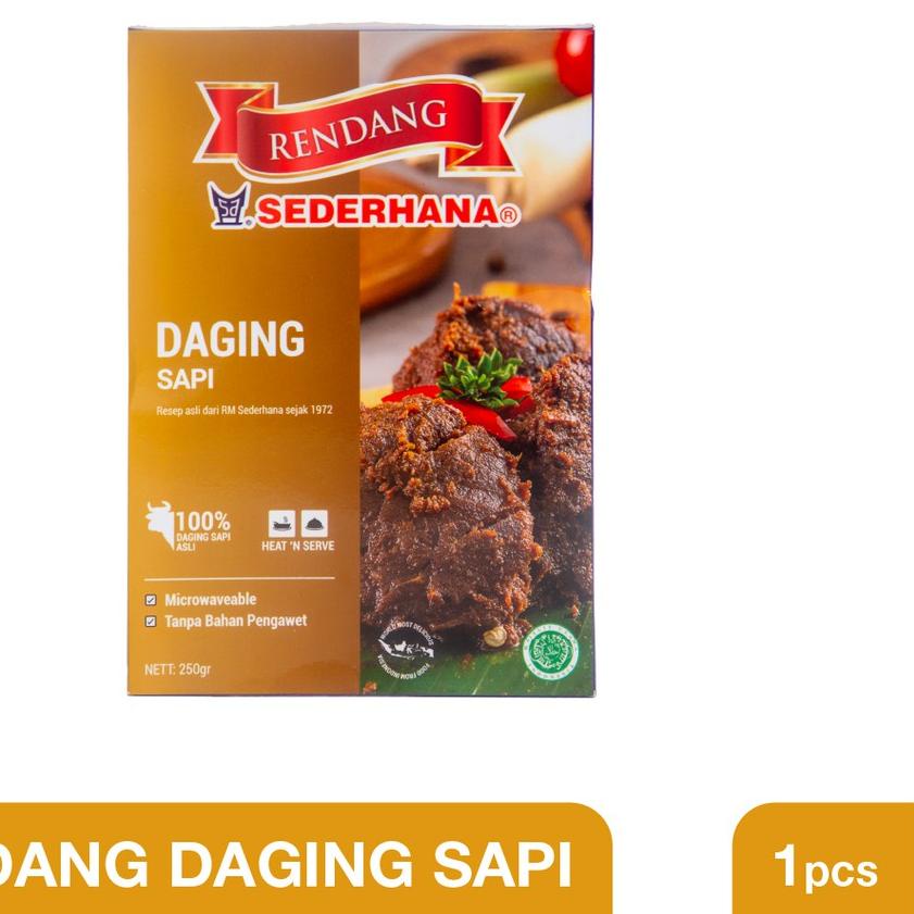 

➥ Rendang Daging Sederhana - Daging Sapi ℮