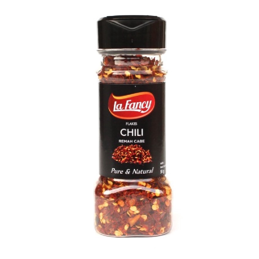 

serpih cabai cabe remah chili flakes la fancy 50