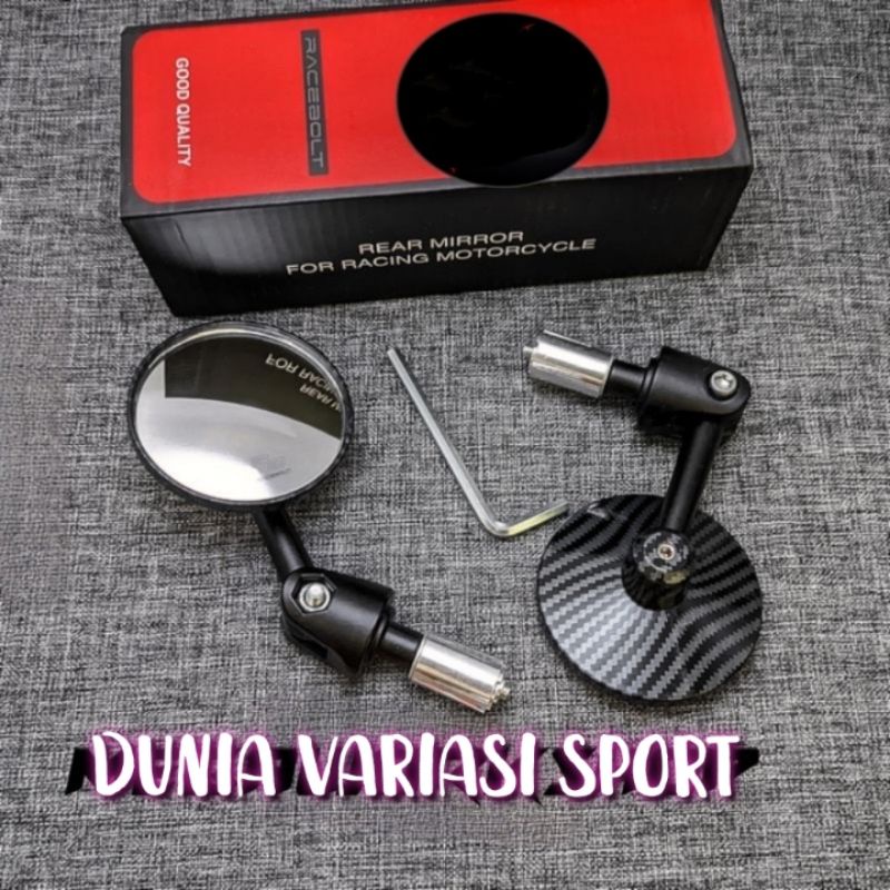 Spion Jalu Carbon Plus Handgrip RCB Original Universal Semua Motor