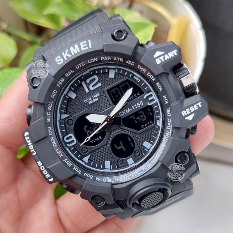 Jam Tangan Skmei 1155B - ACN102 / GG - Jam Tangan Pria Sporty Analog-Digital