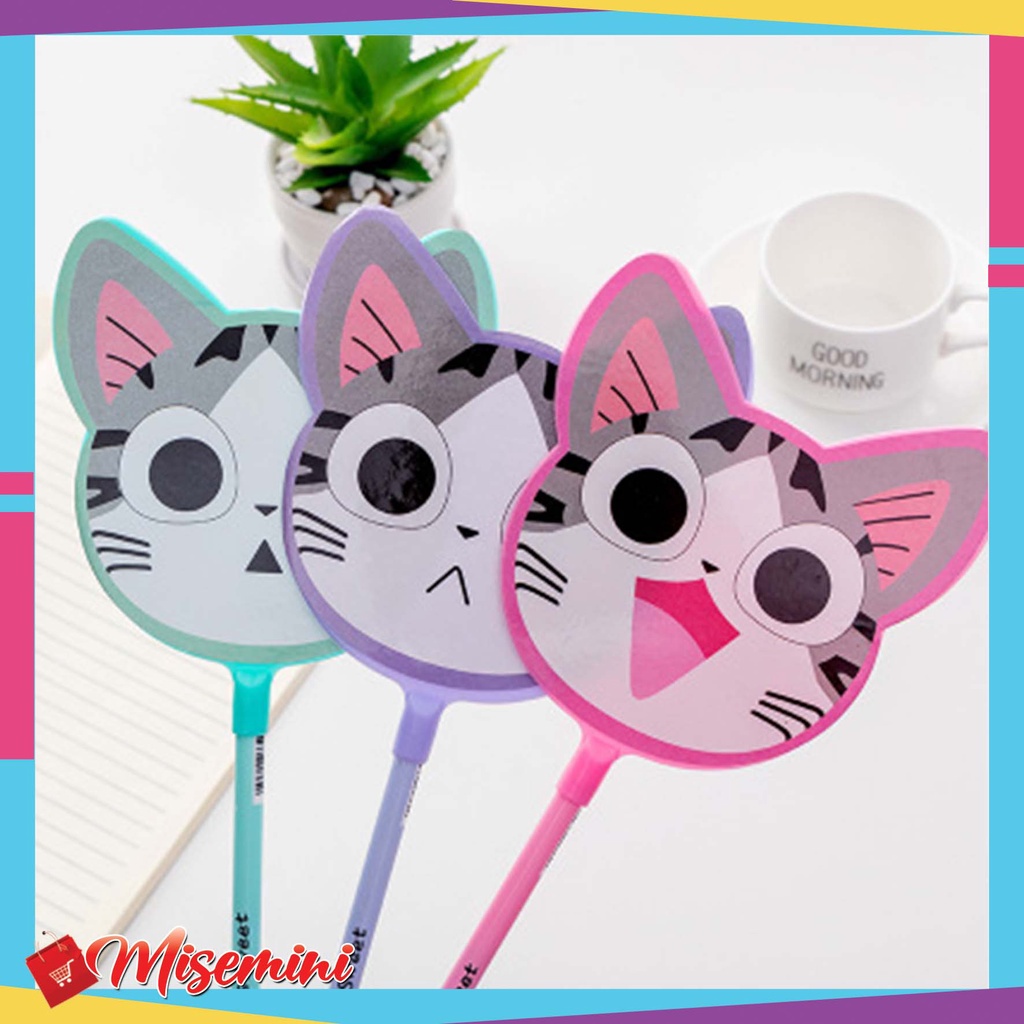 

Pulpen Kipas Karakter Kucing Pena Kipas Animal Souvenir Lucu 476