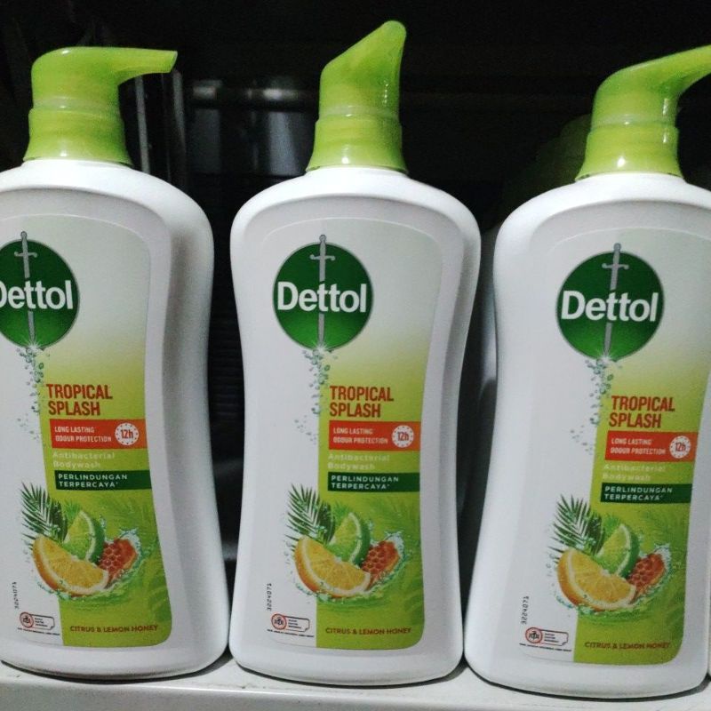 dettol anti-bakteri body whose tropical splash