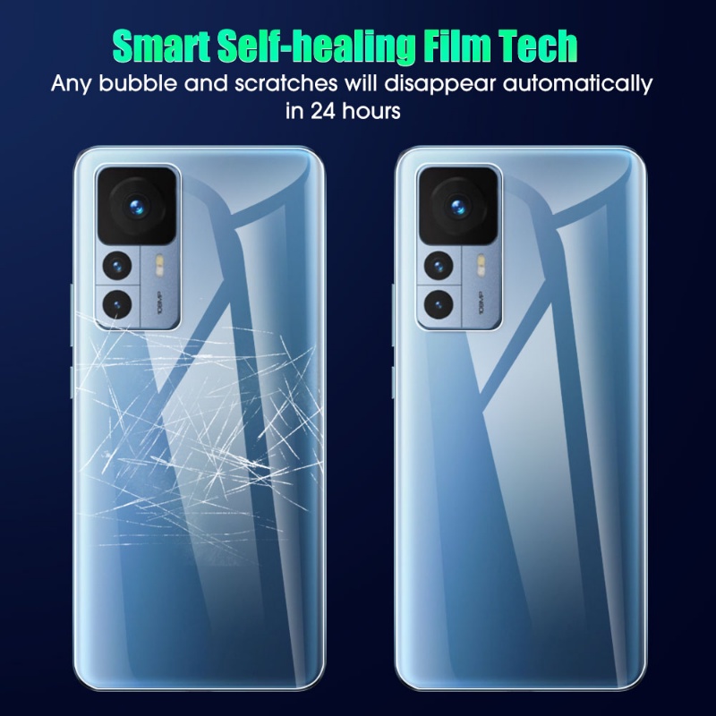 Soft Phone Back Film Ultra-clear Anti-fouling Front Film TPU Hydrogel Film Cakupan Penuh Pelindung Layar Untuk Xiaomi 12T/12T Pro