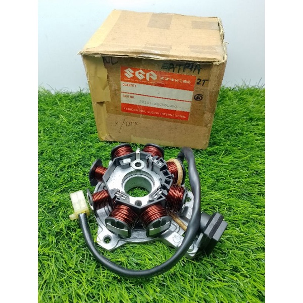spul spull spool sepul assy suzuki satria 2 tak lumba RU 120 2tak 2 tak original asli SGP KGD