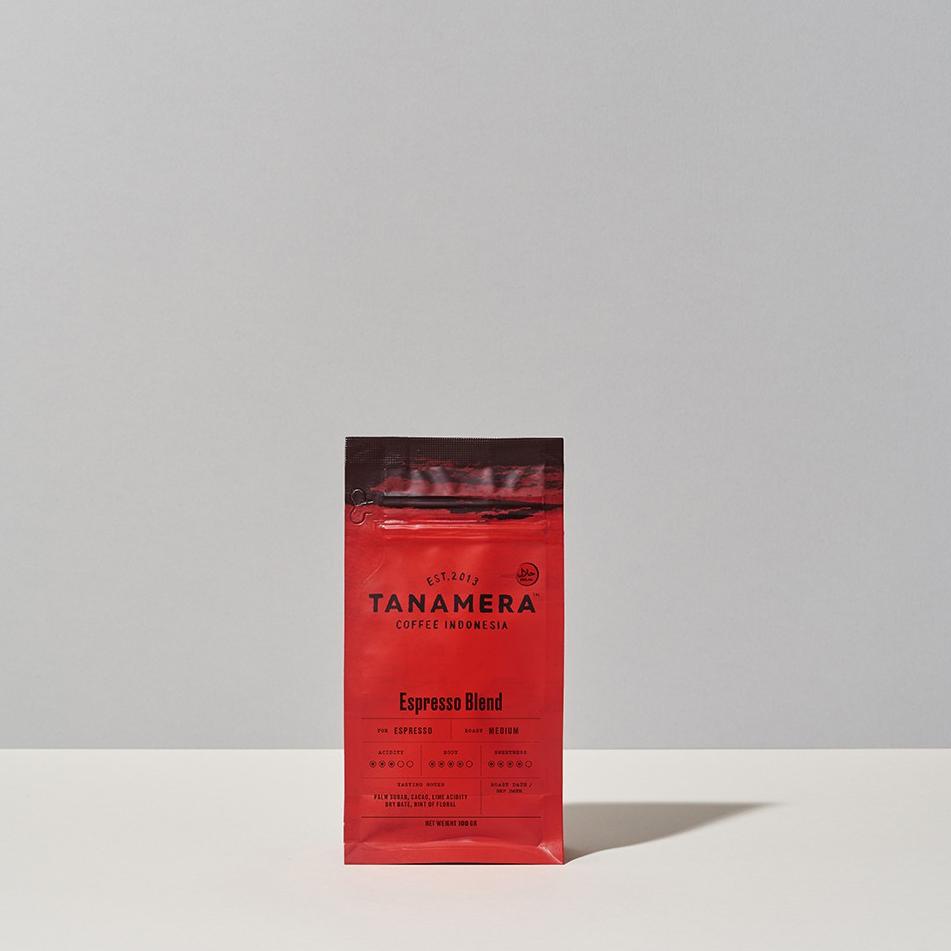 

♗ Kopi Arabika Tanamera Coffee Espresso Blend 100Gr ❀