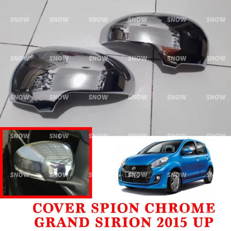 Cover Spion Suzuki Grand All New Sirion Chrome