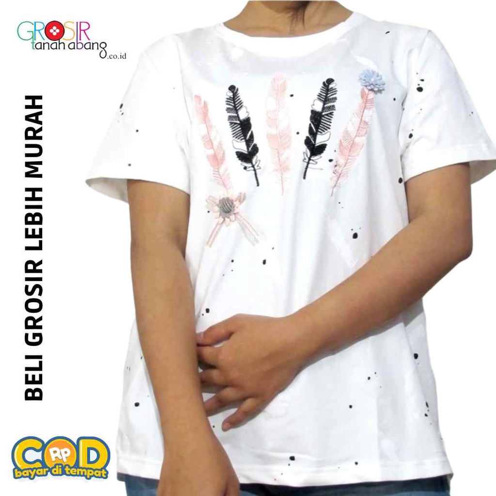 KAOS IMPORT WANITA PREMIUM ATASAN WANITA LENGAN PENDEK FASHION KEKINIAN OVERSIZE JUMBO LD 110