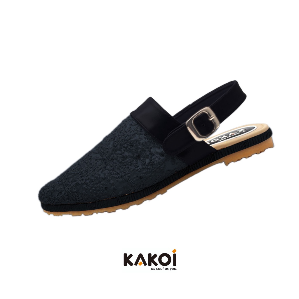 KAKOI - Mecca Black Sepatu Sandal Umroh