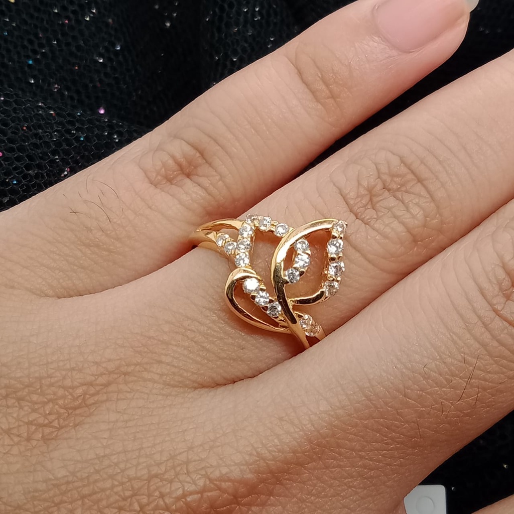 Cincin emas 17k - 2.65 gr kadar 750 - 4161