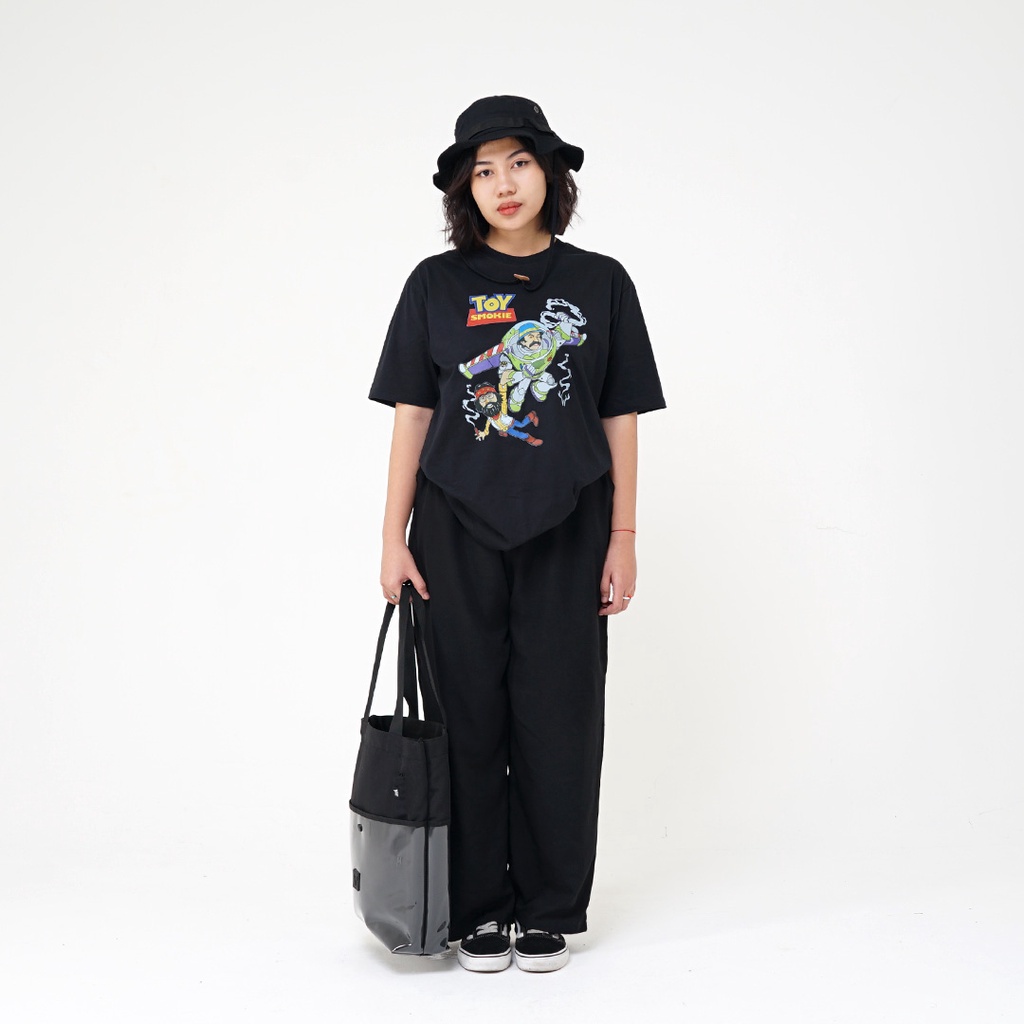 Whoopculture &quot;Cervinae&quot; Black Tote Bag