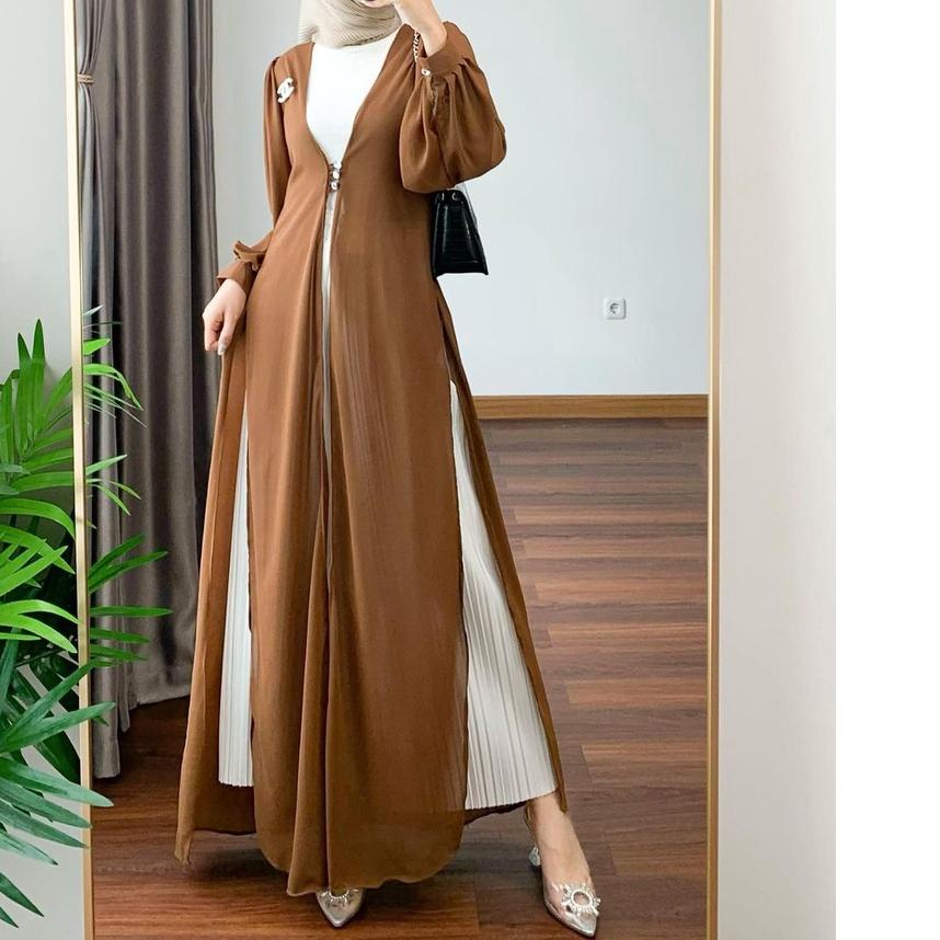 ❂ RX Fashion - Amelia Outer / Outer Long Ceruty / Cardy Laura Dress Semi - NN ❄