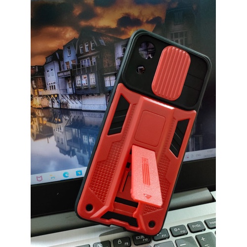 case transformers magnetic 2in1 standing hp plus slot card sleding camera hardcase transformers magnetic XIAOMI ALL TIPE