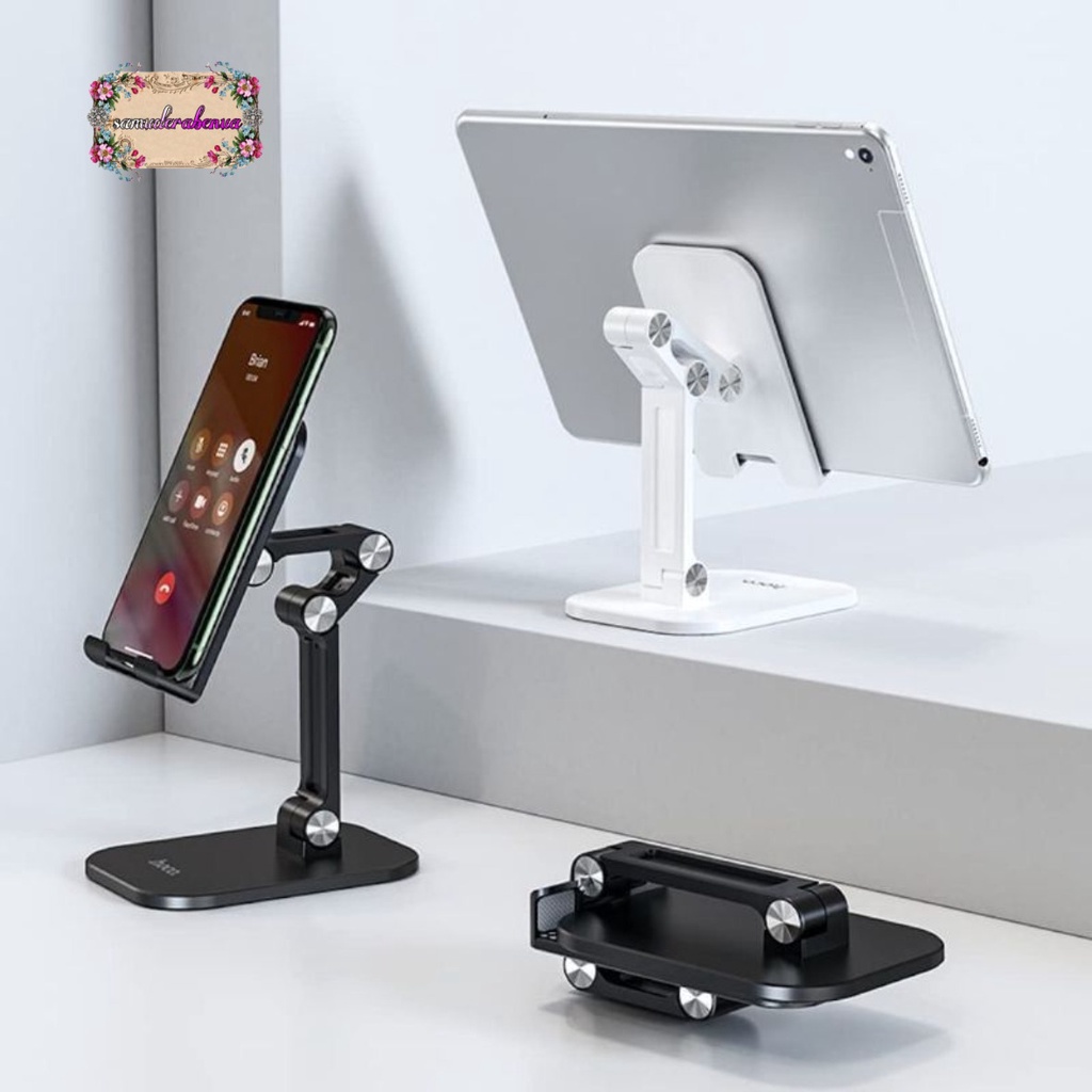 PHONE HOLDER MEJA BUAT HP STAND HP UNIVERSAL HOLDER DESKTOP PHONE HOLDER COCOK UNTUK SMARTPHONE , TAB &amp; IPAD SB4798