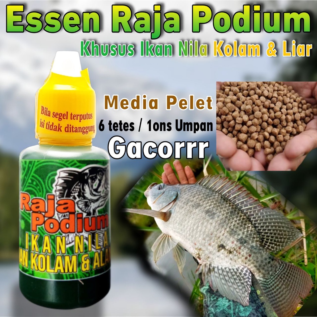 Essen ikan nila Essen nila kolam alam liar Essen juara Essen para juara 30ml (COD)