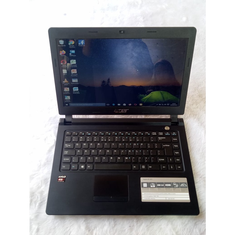 LAPTOP ACER ASPIRE Z3-45,LAPTOP SECOND BERKUALITAS,LAPTOP DESAIN BEKAS,LAPTOP BEKAS MURAH