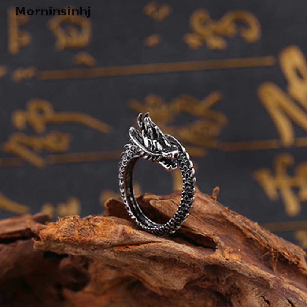 Mornin Halloween Horror Cincin Naga Cakar Cincin Gothic Gelap Punk Assertive Cincin Hadiah id