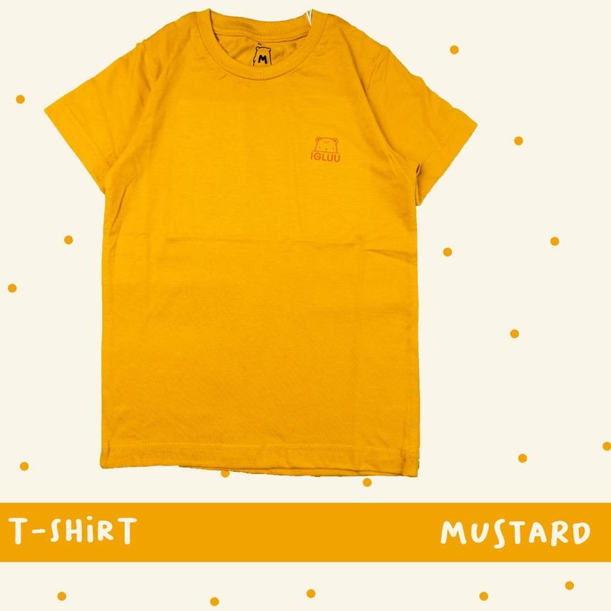 ✻ IGLUU Kaos Polos - Mustard ✻