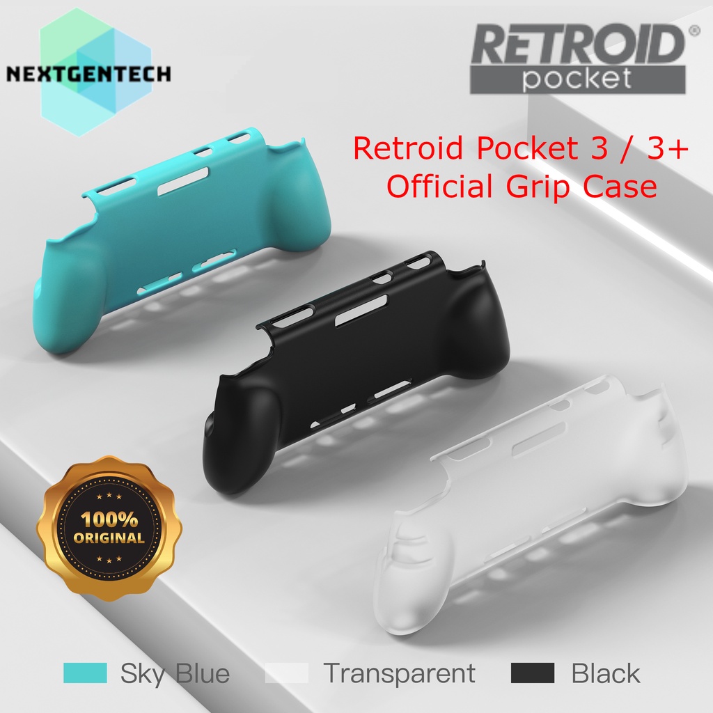 Official Grip Case Retroid Pocket 3 Plus / 3 Protective Grip Case Casing