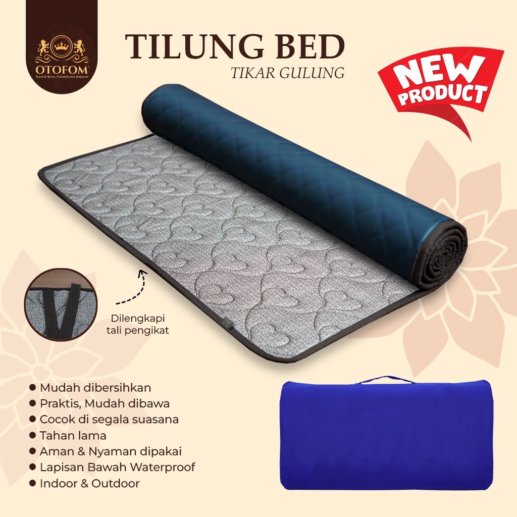 Otofom Tikar Gulung (Tilung Bed) Tebal 2 Cm