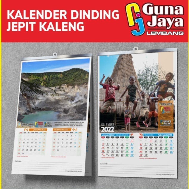 

Cetak Kalender Dinding Jepit Kaleng CETAK OFFSET / Custom