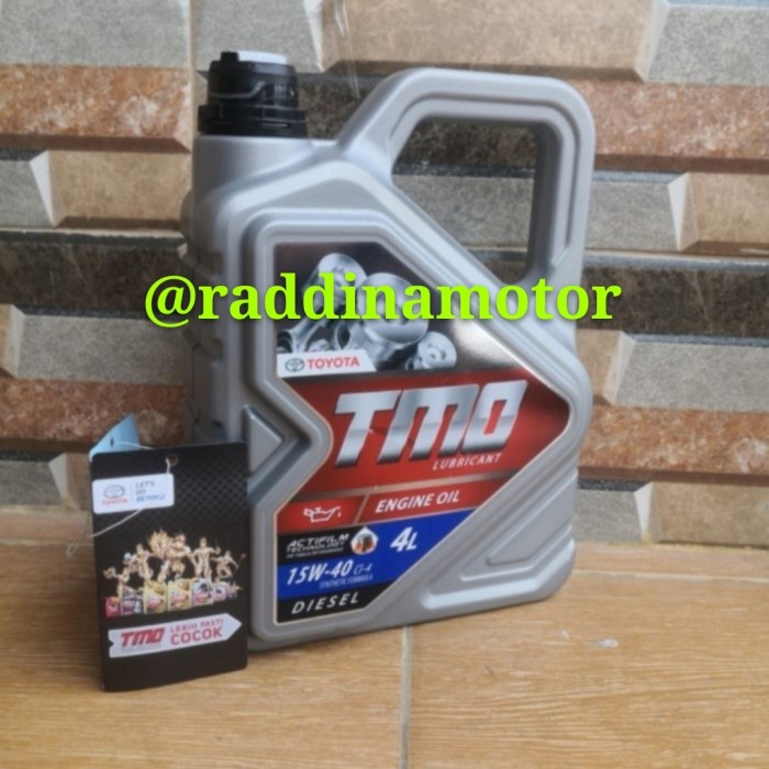 Terlaris Oli Mesin Toyota Tmo Diesel 15W40 Original