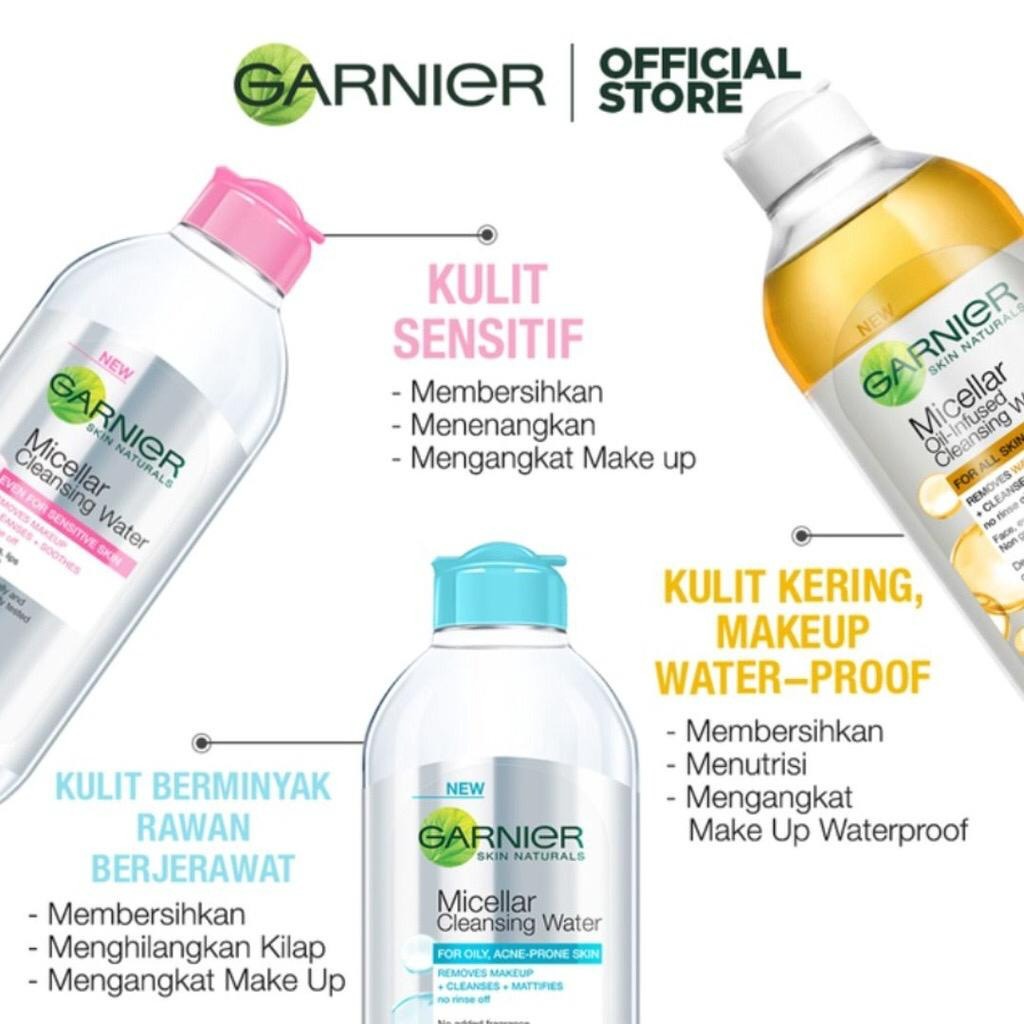 Garnier Micellar Water Pink 125 ml