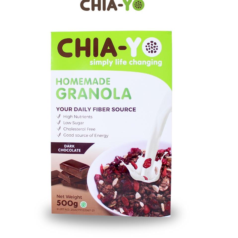 

♀ Chiayo Granola Dark Chocolate 500gr ◊