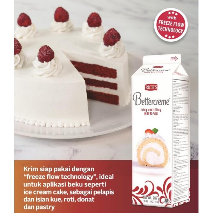 

Rich’s Bettercreme - Rich Bettercreme 907gram - Gosend/Grab Only!!!