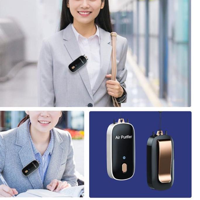 ➭ Kalung Air Purifier Clip K7 / Necklace & Clip Air Purifier 2 in 1 ⅎ