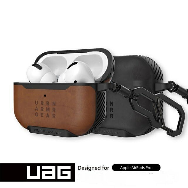 [ AirPods Pro / AirPods 1 / AirPods 2 ] Silikon Airpods URBAN ARMOR GEAR UAG Leather Case