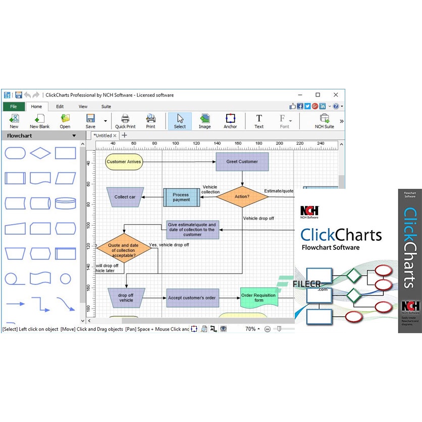 [Full Version] NCH ClickCharts Pro Educational Business Lifetime Win OS