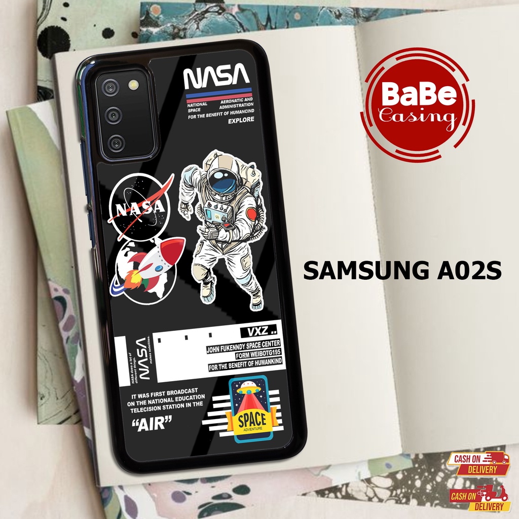 Case SAMSUNG A02s - Casing Hp SAMSUNG A02S - [ NASA ASTRO ] - Casing Hp - Softcase killau - Babe Cas