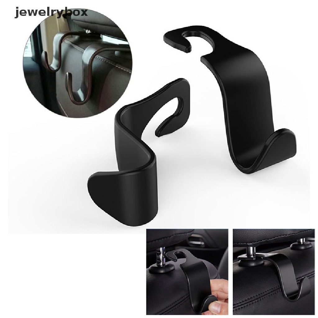 [jewelrybox] Holder Pengait Tas Gantungan Headrest Kursi Mobil Otomatis Multi Fungsi Untuk Butik Tas Dompet