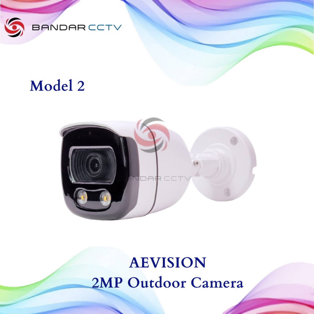 Camera Outdoor CCTV Colorfull 2MP Aevision DT7002 AE AN7755 VU