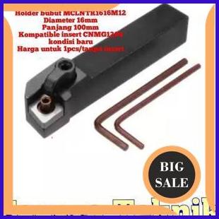 parts cocok untuk mesin bubut sekelas CQ6230. Holder bubut MCLNTR1616M12. Kompatible inser