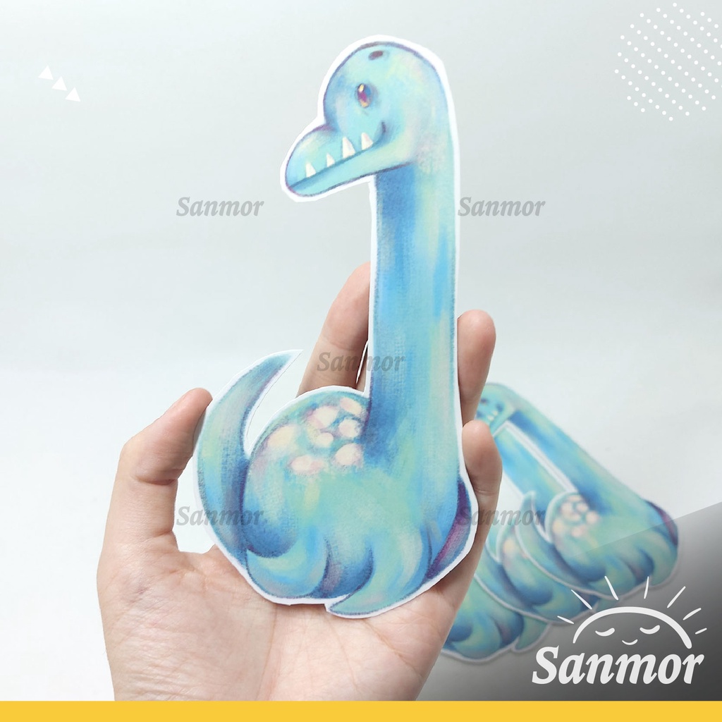

Bookmark Pembatas Buku Lucu Cute Ilustrasi Chibi Loch Ness Monster 16cm x 9cm