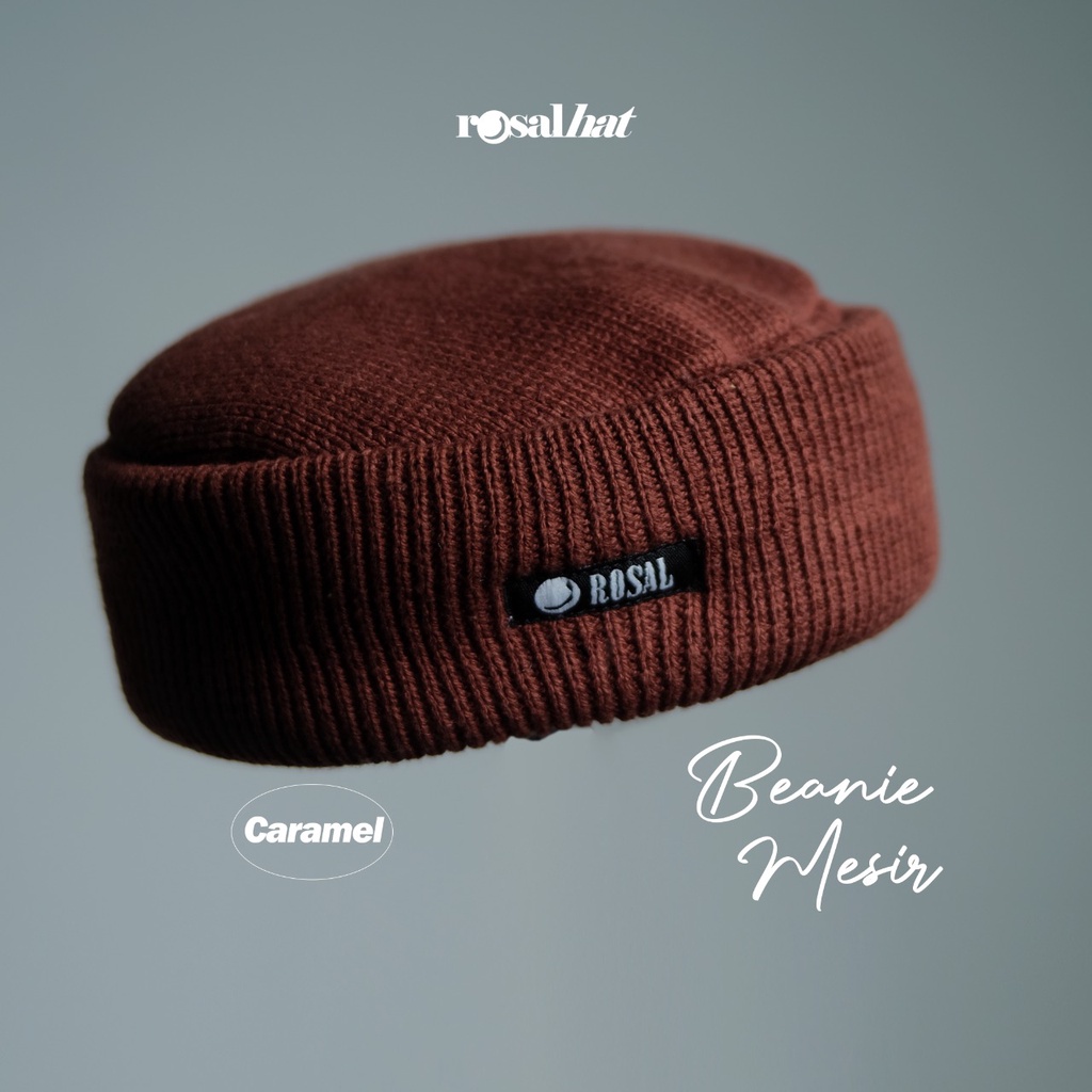 Beanie Mesir Rosal Beanie Hat Peci Topi Kupluk Sholat by Rompi Shalat