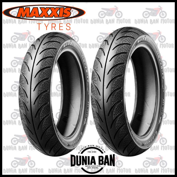 Terbaru Paket Ban Motor Matic Ring 14 Maxxis Diamond 80/80-14 &amp; 90/80-14