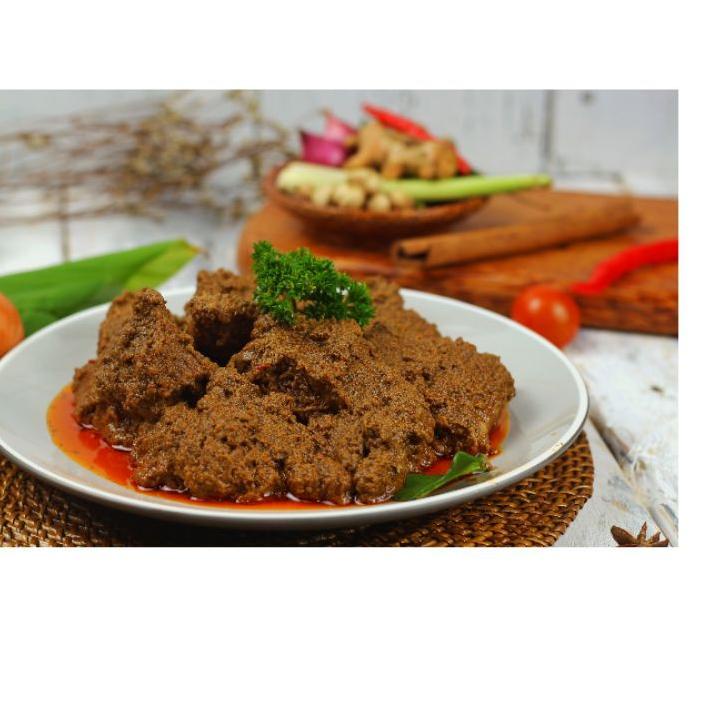 

☁ Restu Mande Rendang Sapi (Basah) Rendang Original 300 gr ™