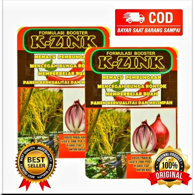 PUPUK BUAH K-ZINK FORMULASI BOOSTER MENSTIMULASI DAN PEMBESAR BUAH