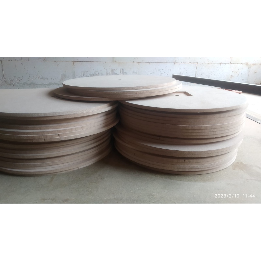 MDF Bulat Khusus Jam