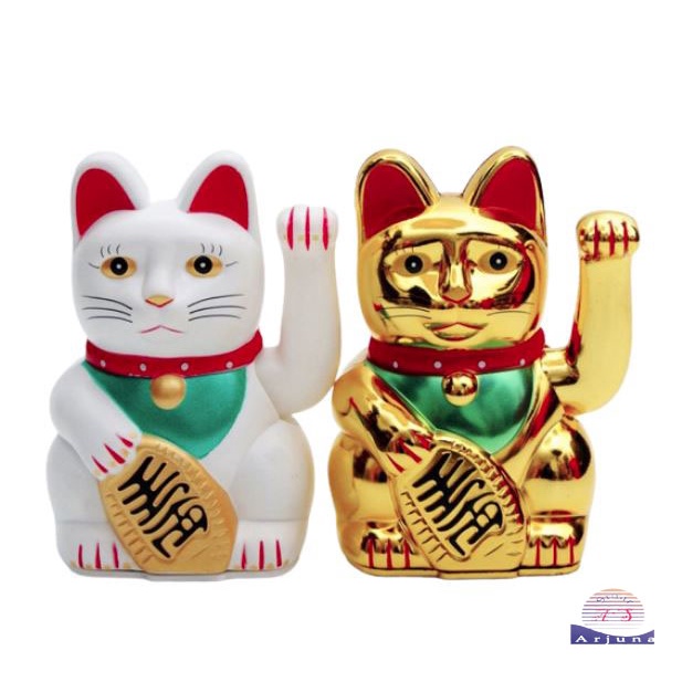 kucing rejeki / kucing maneko neki/lucky cat baterai tinggil 26.2cm