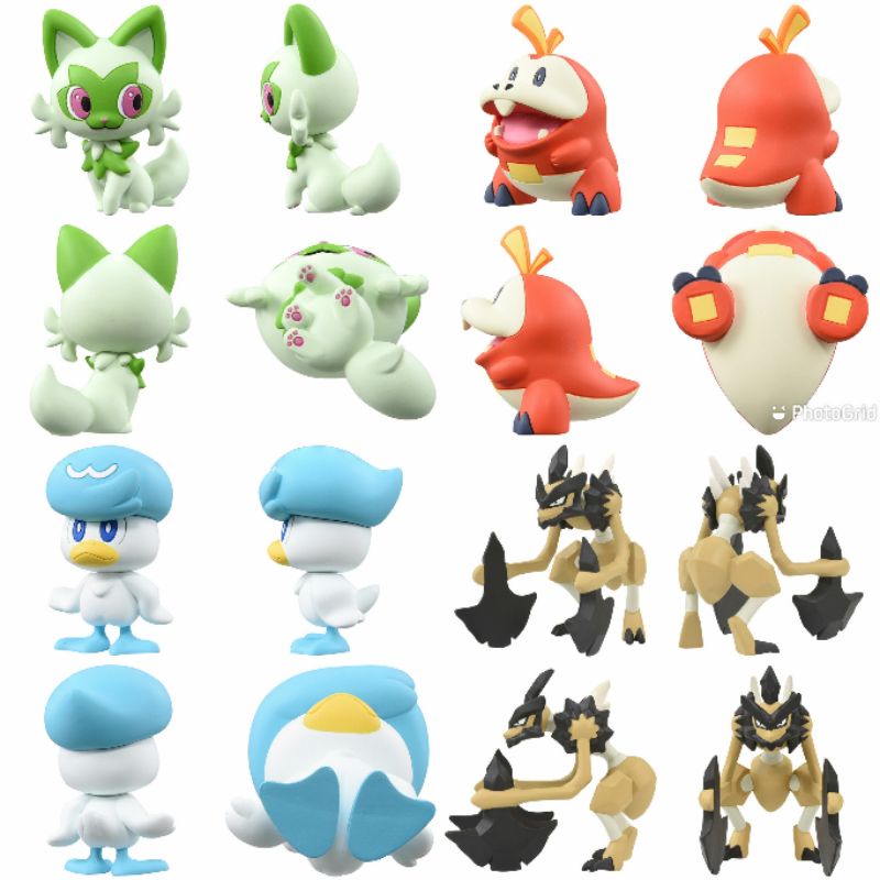 TAKARA TOMY Moncolle Pokemon MS Sprigatito Fuecoco Quaxly Kleavor Hisuian Decidueye Typhlosion Samur