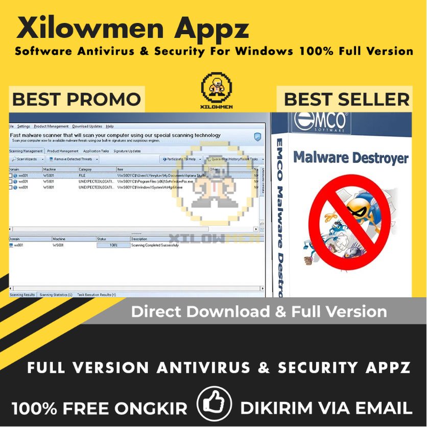 [Full Version] EMCO Malware Destroyer 8.2.25.1164 Pro Security Lifetime Win OS