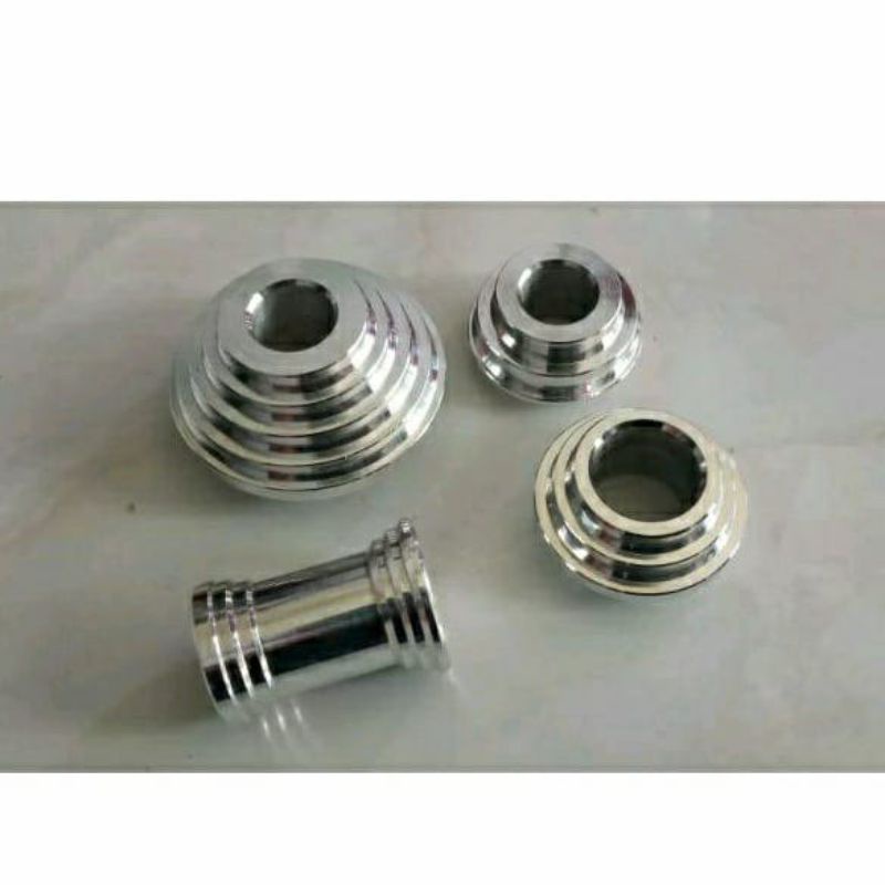 Bosh Tromol Rx King Scorpio Depan Belakang Set Chrome Crome Sepasang