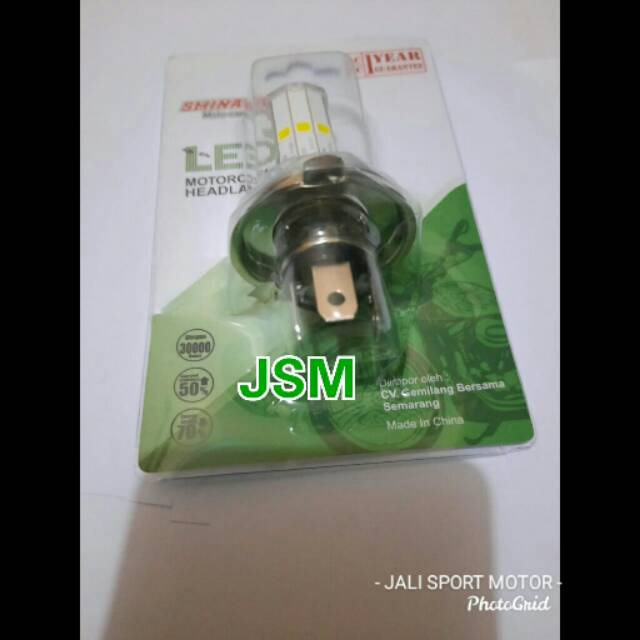 Lampu led kaki 3 6 sisi